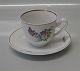 9946-1515 Kaffekop og underkop Primavera #1515  Kongelig Dansk Porcelæn
