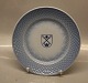 WITH LOGO 1007 Lunch plate (712) 21.5 cm (712) Also some with Logo B&G Blue tone 
- seashell tableware Hotel plates
