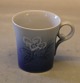 Rare 493 Moccha cup 6.8 x 6.5 cm + handle  saucer 102 B&G porcelain Blue 
Christmas Rose

