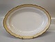 1555-788 Oval platter 31.5 cm Curved #788 beige Royal Copenhagen