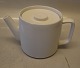 6304 Pitcher Tea or coffee 12.5 x 22 cm with handle and sprout White Pot Design 
Grethe Meyer Royal Copenhagen Porcelain