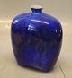 Royal Copenhagen crystalline blue glazed vase  form 134 15 x 12 cm