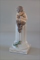 Royal Copenhagen figurine 0433 RC Faun with lizard on column