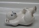 Royal Copenhagen 537 figurine B&G 2537 Polar bear cub feet up MA 10.5 cm Merete 
Agergaard
