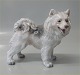 Dahl Jensen figurine 1082 Dog from Greenland Samoyed (DJ) 18 cm
