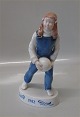 B&G Figurine of the year 1982 Girl with ball.  23 cm Ltd edition
