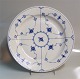 Blue Fluted Danish Porcelain 108-1 Round platter 35.5 cm
